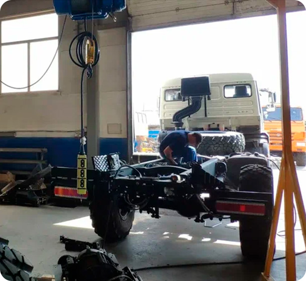 Доработка шасси